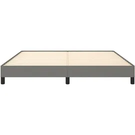 vidaXL Bettgestell 180 x 200 cm Dunkelgrau