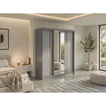 MKS Schiebetürenschrank DIANA 180 x 216 x 61 cm Grau