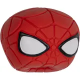Cerdá LIFE'S LITTLE MOMENTS Marvel Hundespielzeug – Rot und Schwarz – Spider-Man Gesicht – Größe 8 x 7 x 8 cm – Latex-Hundespielzeug – Originalprodukt, entworfen in Spanien