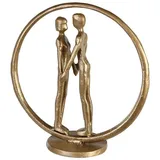 Casablanca Design Skulptur Forever goldfarben