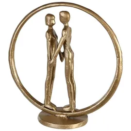 Casablanca Design Skulptur Forever goldfarben