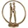 Casablanca Design Skulptur Forever goldfarben