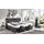 Westfalia Schlafkomfort Boxbett, grau (anthrazit), B:214cm L:214cm, Bezug der Obermatratze: 100% Polyester, abnehmbar und waschbar bis 60C;Box und Kopfteil: Mikrovelours (100% Polyester), WESTFALIA SCHLAFKOMFORT, Komplettbetten, Boxspringbett, mit Motor