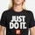 Nike NSW TEE FRAN JDI VERBIAGE schwarz M