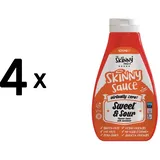 4 x Skinny Foods Skinny Sauces (425ml) Sweet and Sour (11,18 EUR/L)