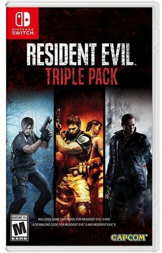 Resident Evil Triple Pack (Teil 4, 5 & 6) - Switch [US Version]