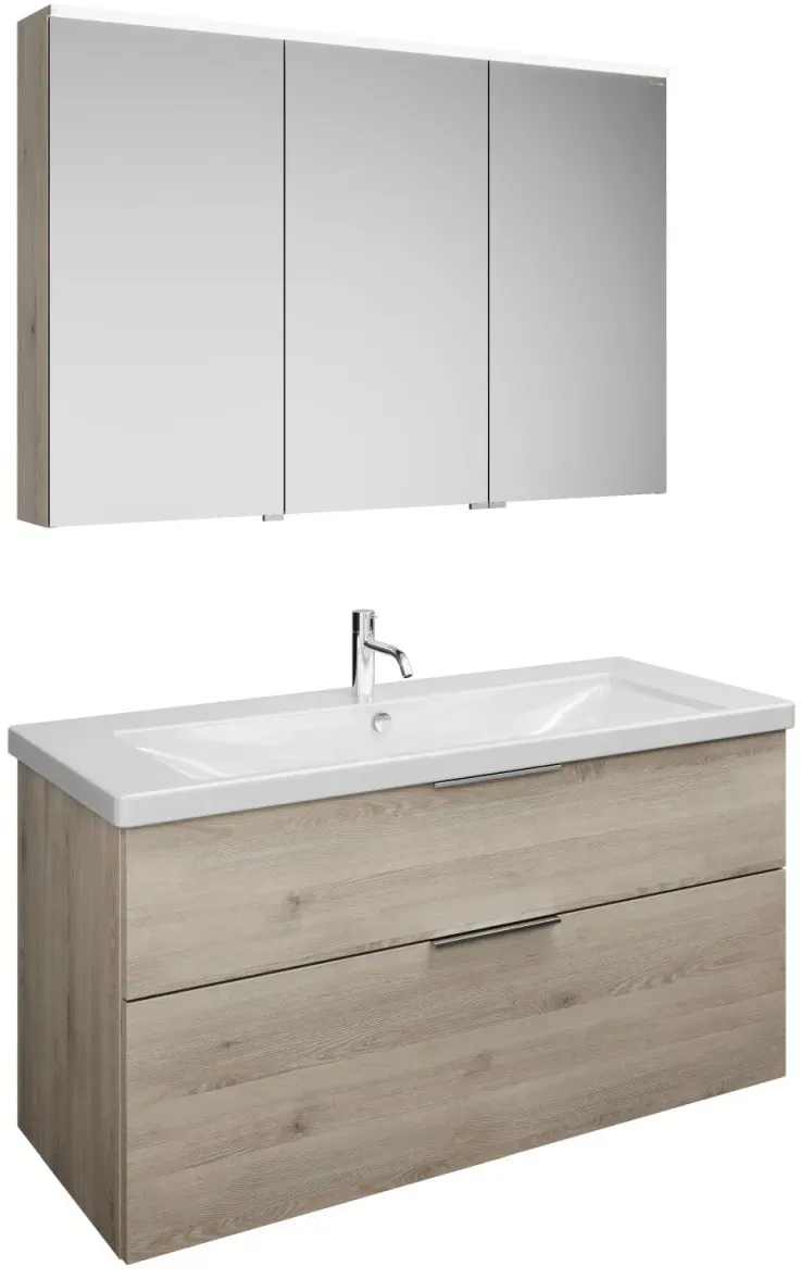 Burgbad SET Eqio Eiche Dekor Flanelle/Alpinweiss, SFAN123RF2632C0001 SFAN123RF2632C0001