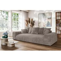 Home Affaire Big-Sofa 3-Sitzer Polyester Grau