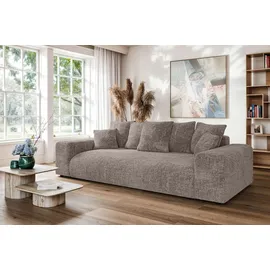 Home Affaire Big-Sofa 3-Sitzer Polyester Grau
