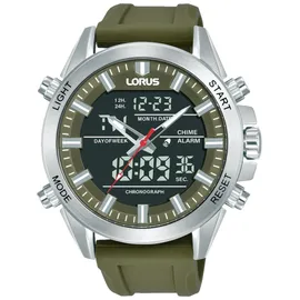 Lorus RW669AX9 Herrenuhr Analog-Digital Alarm Chronograph 45mm 10ATM