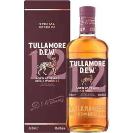 Tullamore Dew 12 Years Old Irish 40% vol 0,7 l Geschenkbox Special Reserve