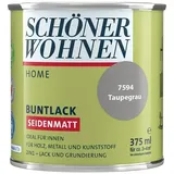 SCHÖNER WOHNEN-Farbe Home Buntlack  (Taupegrau, 375 ml, Seidenmatt)