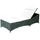 Buri Polyrattan-Liege 196 x 74 cm anthrazit