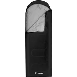 TRIZAND 21084 2-in-1-Schlafsack, 210 cm, schwarz - Schwarz/Grau