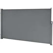 pro.tec Seitenmarkise 300 x 160 cm Grau Stahl