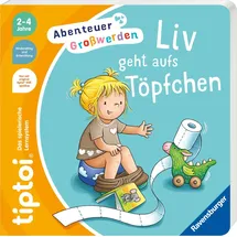 Ravensburger tiptoi® Abenteuer Großwerden Liv geht aufs Töpfchen