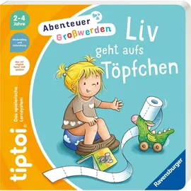 Ravensburger tiptoi® Abenteuer Großwerden Liv geht aufs Töpfchen