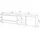SKRAUT HOME Lowboard 212x61 cm Beige Holzwerkstoff
