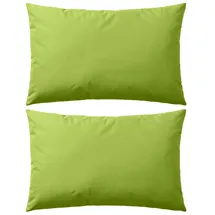 vidaXL Dekokissen 60 x 40 cm Apfelgrün 2 St.