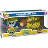 Funko SpongeBob Schwammkopf POP! Vinyl Squidward & Seebär 9 cm