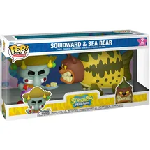 Funko SpongeBob Schwammkopf POP! Vinyl Squidward & Seebär 9 cm