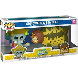 Funko SpongeBob Schwammkopf POP! Vinyl Squidward & Seebär 9 cm
