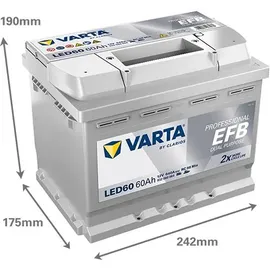 Varta LED60 EFB 60Ah 12V