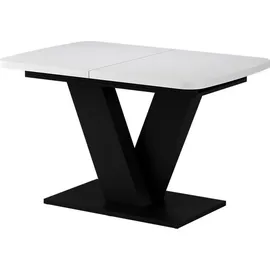 Vicco Fenaro 120 x 77,4 x 80 cm ausziehbar Weiß/Schwarz
