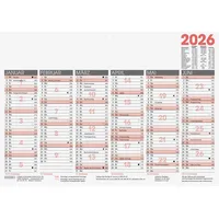 Brunnen Tafelkalender 2026