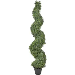 Kunstpflanze im Blumentopf 158 cm BUXUS SPIRAL TREE