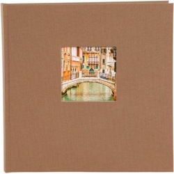 Goldbuch, Fotoalbum, Fotoalbum Bella Vista Einsteckalbum 23×23,5cm beige