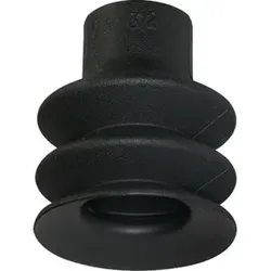 Riegler Balgsauger, rund 2,5 Falten, Material NBR, »FG«,  Ø9 mm