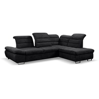 Werk2 Ecksofa »Roma L-Form«, Sofa mit Schlaffunktion, Sitztiefenverstellung, verstellbare