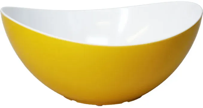 Gimex Salat Schale Two-Tone Yellow