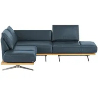 KOINOR Ecksofa  Phoenix ¦ blau ¦ Maße (cm): B: 253 H: 87 T: 209