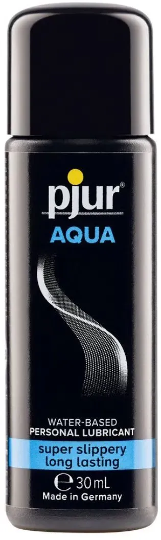 pjur Gleitgel 'Aqua“ auf Wasserbasis | lang anhaltend Gleitmittel 30 ml