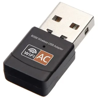 Realtek RTL8811CU USB WiFi Adapter 600Mbps USB2.0 Nano 11AC Dual Band 5.8GHz 2.4GHz WiFi Dongle 802.11 abgn ac für Laptop Desktop IPTV USB Netzwerk Adapter Unterstützung von Windows 10/8/7