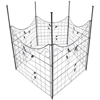 Never indoor Gartenzäune, Wildzaun, Weidezaun, Forstzaun, Drahtzaun, Knotengeflecht,77,5 x