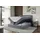 altdecor Boxspringbett mit Matratze und Topper, Polsterbett mit Bettkasten, Bett mit Stauraum H3-Matratze, Doppelbett, Springboxbett - NOVA - Dunkelgrau Samt