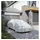 vidaXL Stoffgarage Limousine Voll Silbern L