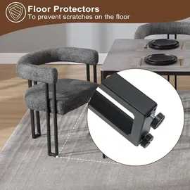 Woltu W0ATT0321-4 Restaurant- - Esszimmer-Stuhl