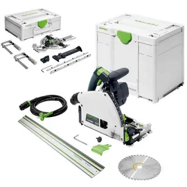 Festool Tauchsäge TS 60 KEBQ-Plus inkl. Führungsschienen FS1400/2 + Zubehör Set FS-SYS/2