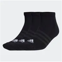 Adidas Cushioned Low-Cut Socken 3er Pack Black / White 46-48