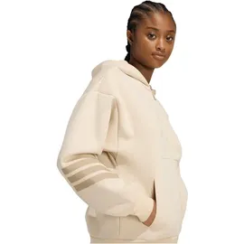 adidas Future Icons 3-Streifen Sweatjacke Damen KD7733 - crystal linen L