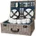 BEM Picknickkorb für 6 Personen 40 teiliges Set Weide 40 x 30 x 20 cm braun
