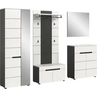 Home Affaire REHAT Garderobenschrank 255 x 0 x 0 grau