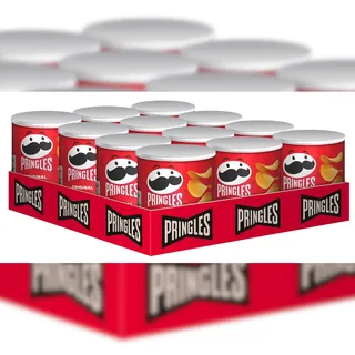 Pringles Original Chips 40 g, Packung à 12 x 40g,
