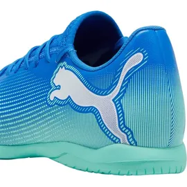Puma Future 7 Play IT Herren Hyperlink Blue-Mint-Puma White 47