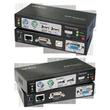 Lindy 39378 Tastatur/Video/Maus (KVM)-Switch Schwarz