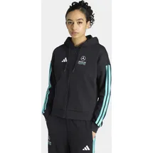 adidas Performance Kapuzensweatshirt MERCEDES-AMG PETRONAS FORMULA 1 TEAM DNA schwarz XS (30/32)